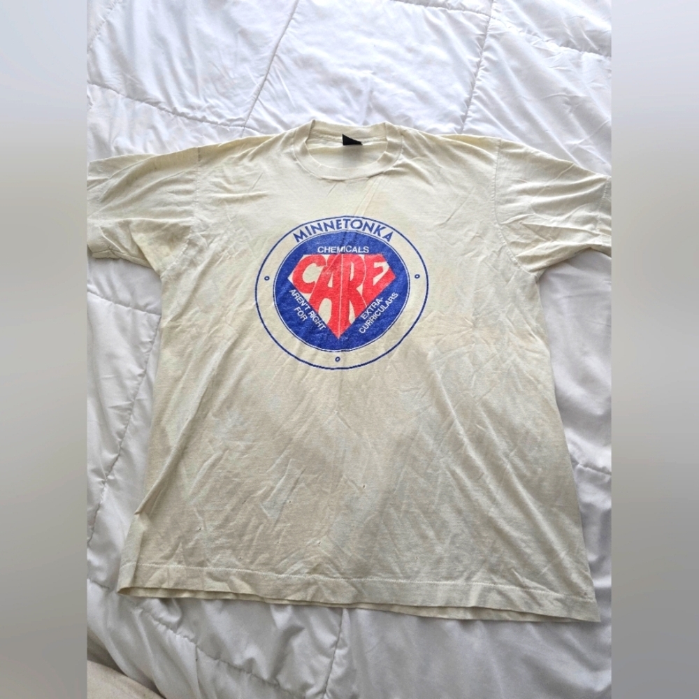 RARE 80s 90s Anti Drug Vintage Single Stitch Tee Minnetonka